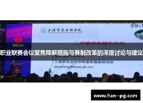 职业联赛会议聚焦降薪措施与赛制改革的深度讨论与建议